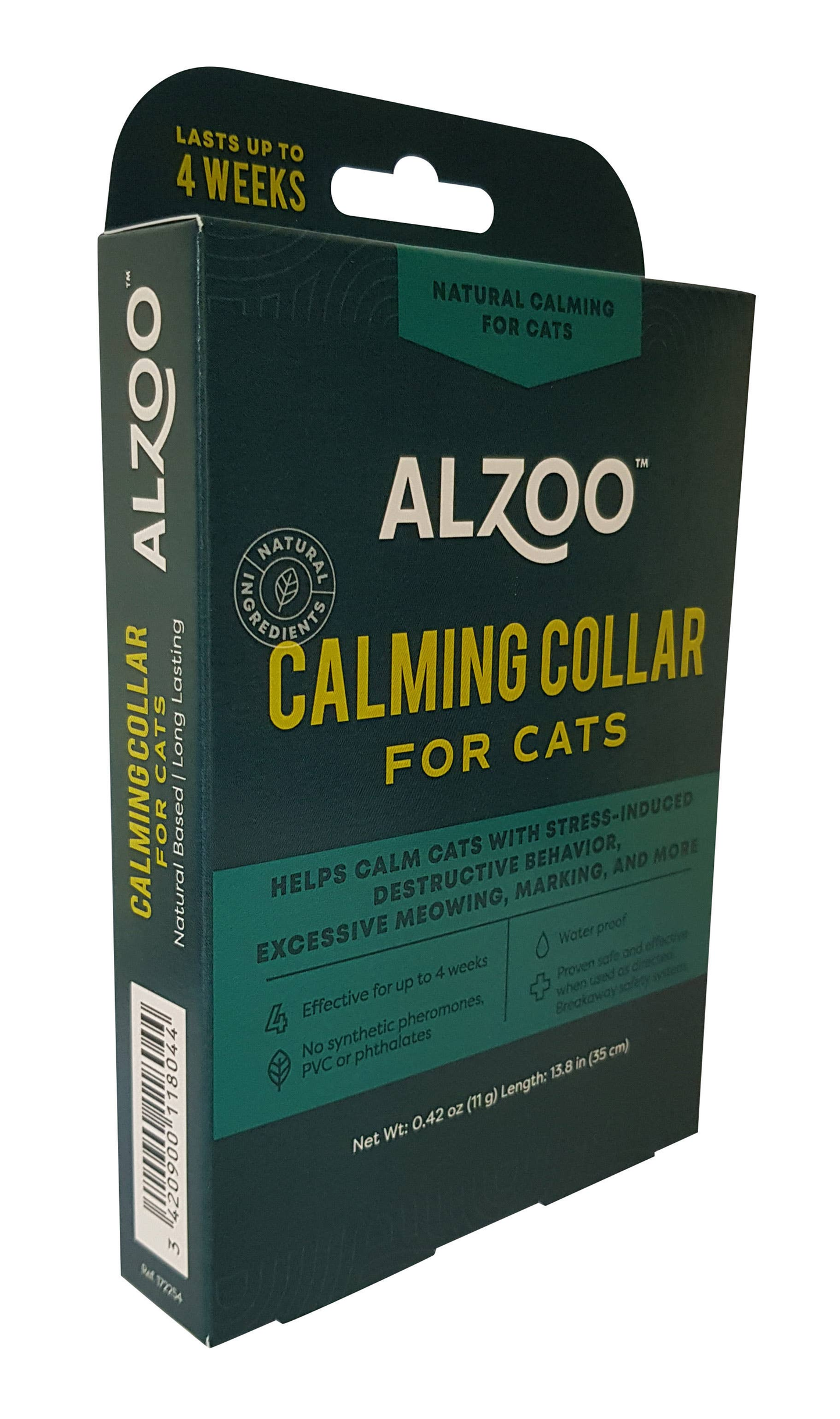 ALZOO Plant-Based Calming Collar for Cats