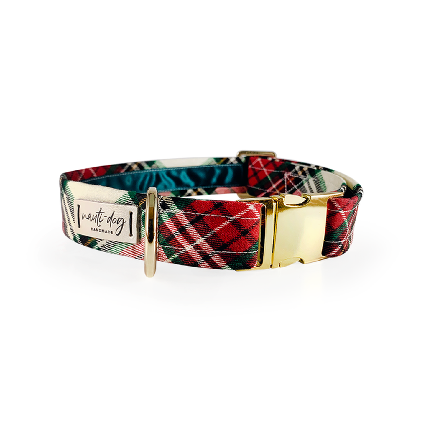 Sullivan Christmas Scottish Red & Green Tartan Plaid Buckle & Martingale Collar - Pack Of: 1